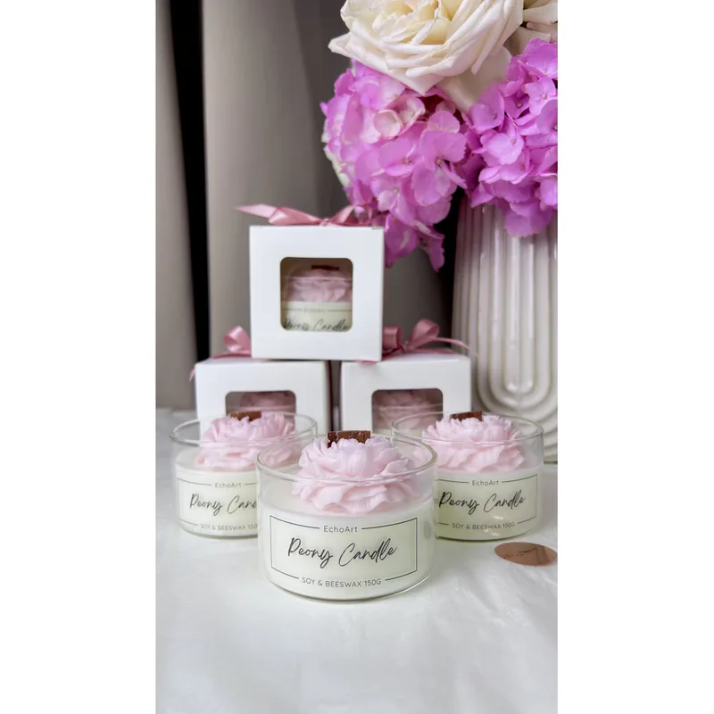 Peony Candle